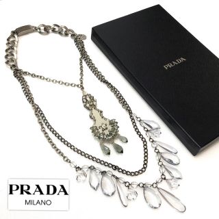 プラダ ネックレスの通販 45点 | PRADAのレディースを買うならラクマ