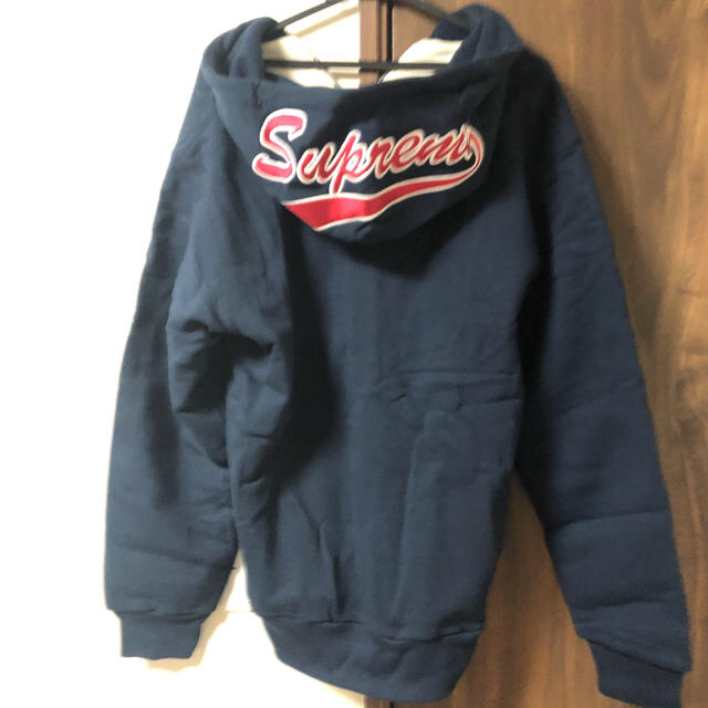 シュプリーム  Thermal Zip Up  パーカー　フードロゴパーカー