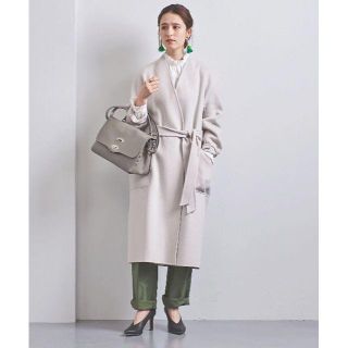 ユナイテッドアローズ(UNITED ARROWS)のユナイテッドアローズリバー スタンドVノーカラーコート36(ロングコート)