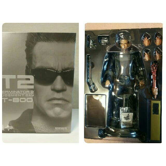 ホットトイズ HOTTOYS 1/6ターミネーター2 T-800 DX10 T 日本アウトレット