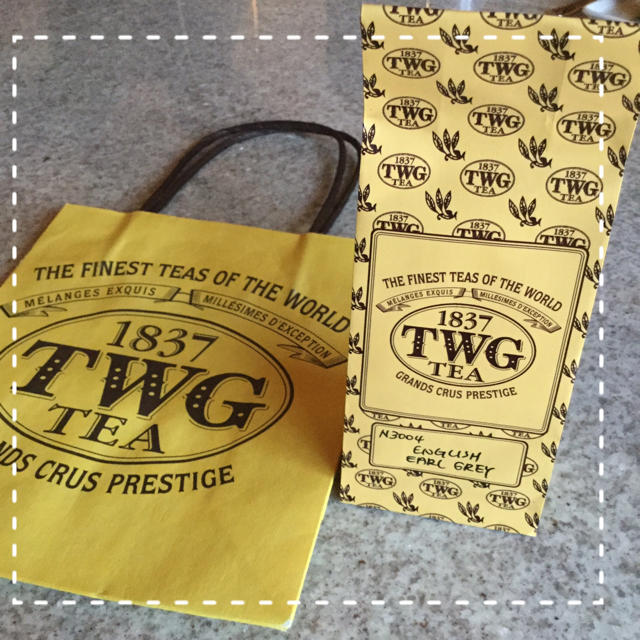 TWG  English  earl  grey 茶葉 食品/飲料/酒の飲料(茶)の商品写真