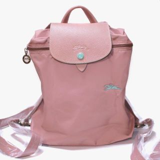 ロンシャン(LONGCHAMP)のロンシャン クラブ バックパック 　アンティークピンク　新品(リュック/バックパック)