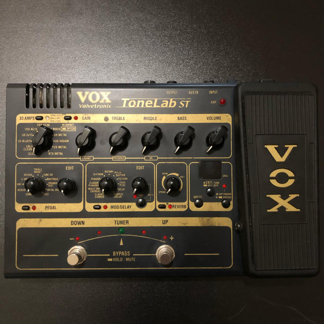 VOX(ヴォックス)のvox tonelab st 純正acアダプタ 説明書 元箱つき！ 楽器のギター(エフェクター)の商品写真