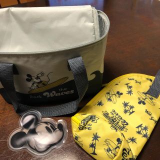 ディズニー(Disney)のミッキー保冷グッズセット(弁当用品)