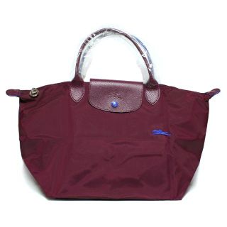 ロンシャン(LONGCHAMP)のロンシャン クラブ　ハンドバッグM プラム　新品(ハンドバッグ)