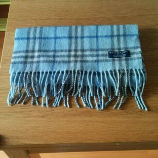 BURBERRY(マフラー/ショール ・ ブルー・ネイビー/青色系)の BURBERRY(マフラー/ショール ・ ブルー・ネイビー/青色系)の