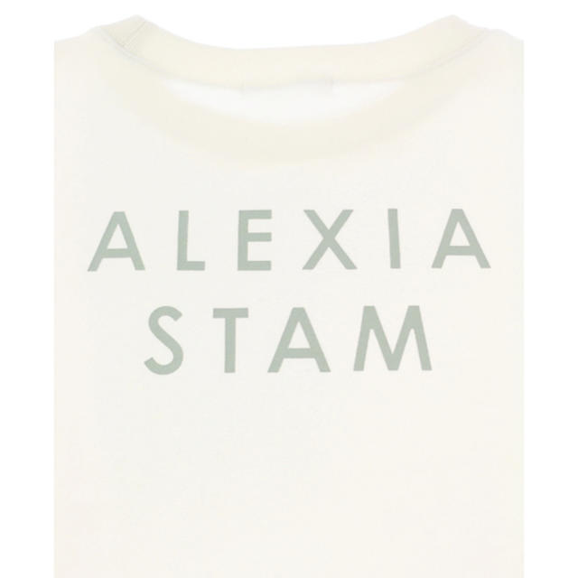 ALEXIA STAM(アリシアスタン)のalexia stam  バックロゴトレーナー レディースのトップス(トレーナー/スウェット)の商品写真