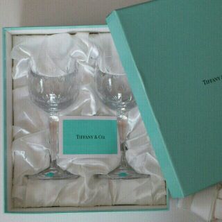 ティファニー(Tiffany & Co.)のＴIFFANY＆Co.☆新品ワイングラス(日用品/生活雑貨)