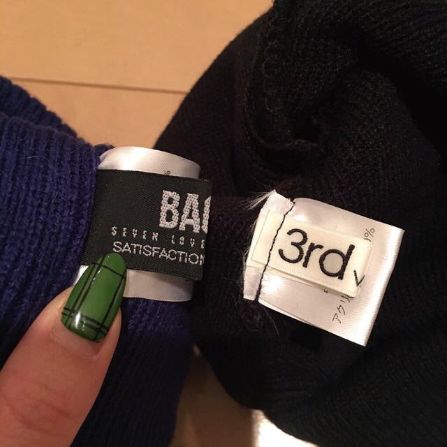 BACKS(バックス)のニット帽セット レディースの帽子(ニット帽/ビーニー)の商品写真