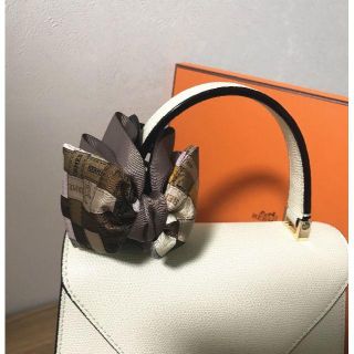 エルメス(Hermes)のハンドメイド　バンスクリップ　ヘアアクセサリー　エルメス　HERMES(ヘアアクセサリー)