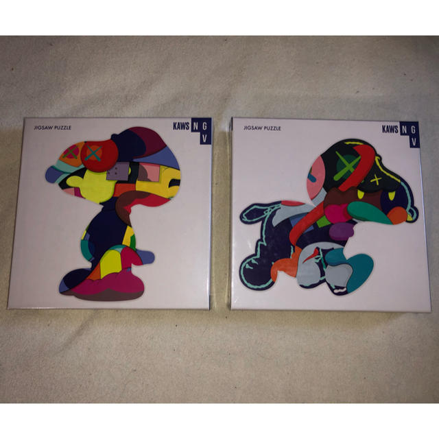 新品未開封　KAWS パズル 2種類セット NGV