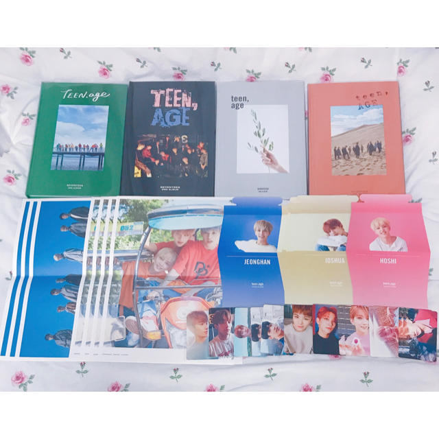 SEVENTEEN セブチ teen,age アルバム トレカ  エンタメ/ホビーのCD(K-POP/アジア)の商品写真