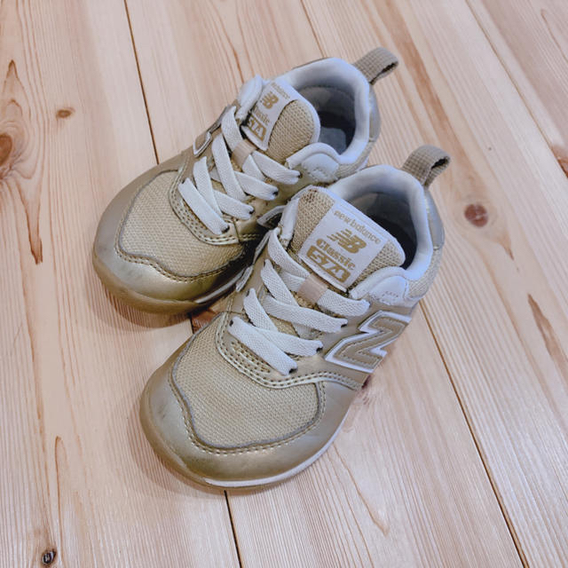 New Balance(ニューバランス)のNB ゴールド キッズ/ベビー/マタニティのベビー靴/シューズ(~14cm)(スニーカー)の商品写真