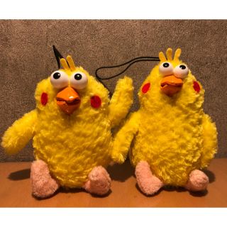 エヌティティドコモ(NTTdocomo)のドコモ　マスコット　ポインコ　2個セット　ぬいぐるみ(キャラクターグッズ)