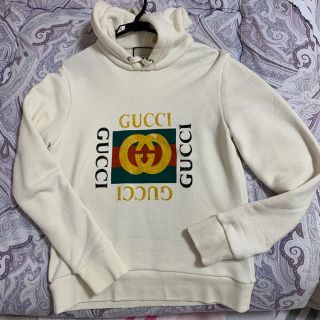 グッチ(Gucci)の最終値下げGUCCI オーバーサイズプルオーバー 確実正規品(スウェット)