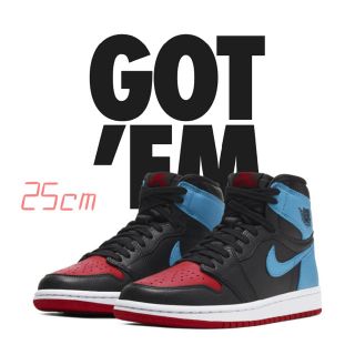 ナイキ(NIKE)のNIKE AIR JORDAN 1 HIGH OG UNC to CHICAGO(スニーカー)