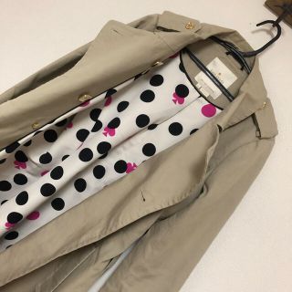 ケイトスペードニューヨーク(kate spade new york)のイチコ様専用 ほぼ新品 kate spade new york トレンチコート(トレンチコート)