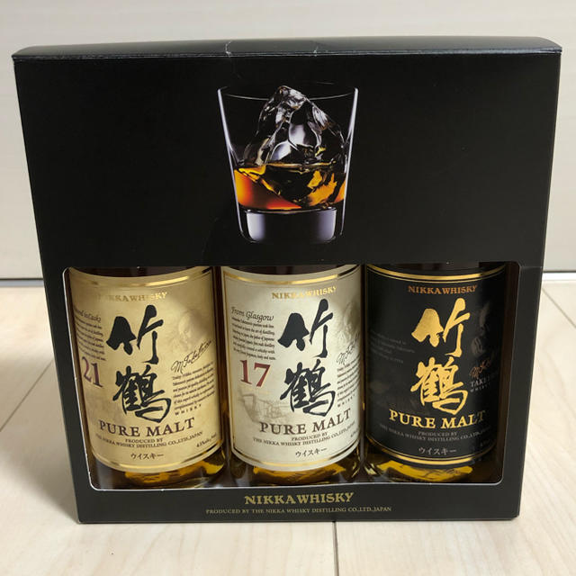 竹鶴ノンエイジ 17年 21年 180ml 3本セット 終売品