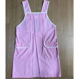 クレージュ(Courreges)のクレージュ エプロン ピンク×白ライン(その他)