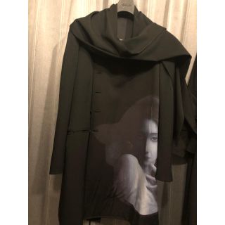 Yohji Yamamoto - ヨウジヤマモト 18aw 内田すずめ 運命の輪 ストール