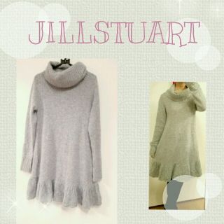 ジルスチュアート(JILLSTUART)のJILLSTUARTアンゴラニットワンピ(ミニワンピース)