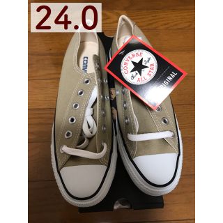 コンバース(CONVERSE)のコンバース キャンバス オールスター OX ベージュ ローカット(スニーカー)