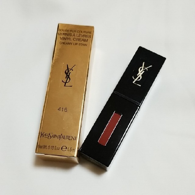 Yves Saint Laurent Beaute(イヴサンローランボーテ)のイヴ・サンローラン YSL ヴィニルクリーム

416 サイケデリックチリ　 コスメ/美容のベースメイク/化粧品(リップグロス)の商品写真