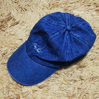 ユナイテッドアローズ(UNITED ARROWS)の値下！NEWHATTAN デニムキャップ(キャップ)