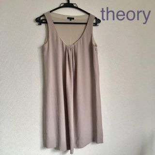 セオリー(theory)のセオリー☆ドレスワンピース☆シルク定期¥38,000(ミニワンピース)