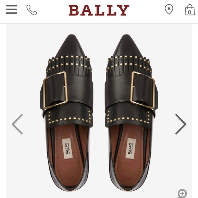 bally スタッズローファー