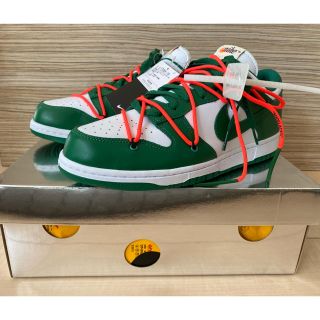 ナイキ(NIKE)の新品OFF-WHITE × NIKE DUNK LOW GREEN 28.5cm(スニーカー)