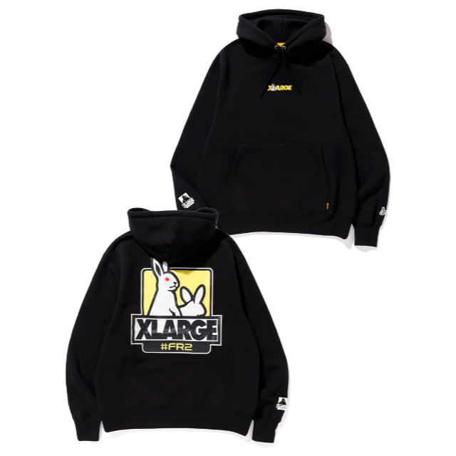 【未使用品】【XLARGE×#FR2】Fxxk Icon Hoodie【M】