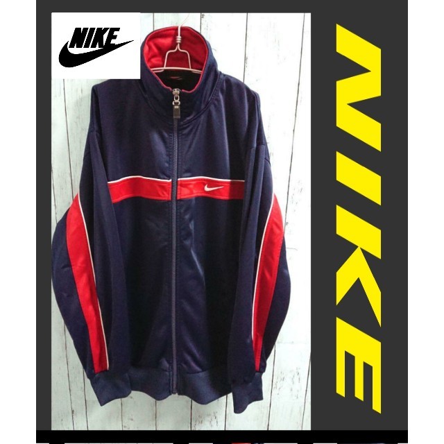 90s NIKE【ナイキ 】ビッグスウォッシュ リバーシブルナイロン