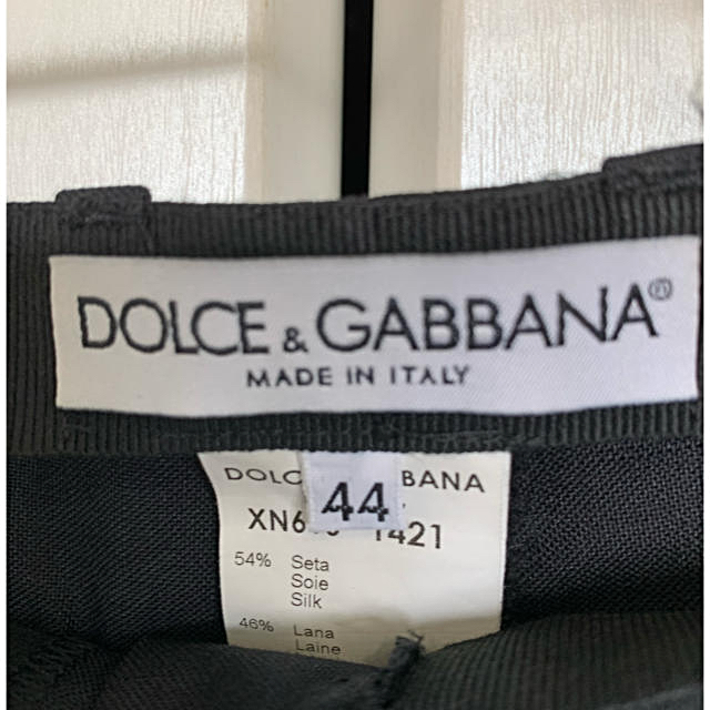 DOLCE&GABBANA(ドルチェアンドガッバーナ)のドルチェ＆ガッバーナ　シルクカシミアパンツ レディースのパンツ(カジュアルパンツ)の商品写真