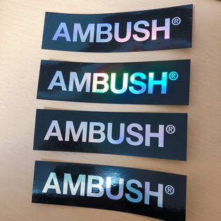 アンブッシュ(AMBUSH)のAmbush ステッカー 4枚セット(その他)
