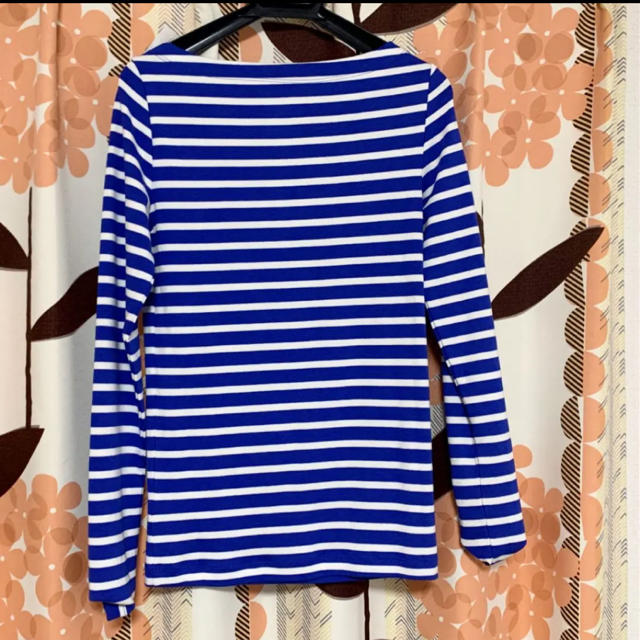 GAP(ギャップ)のGap ボーダー　ブルーボーダー　トップス　レディース  長袖Tシャツ レディースのトップス(Tシャツ(長袖/七分))の商品写真