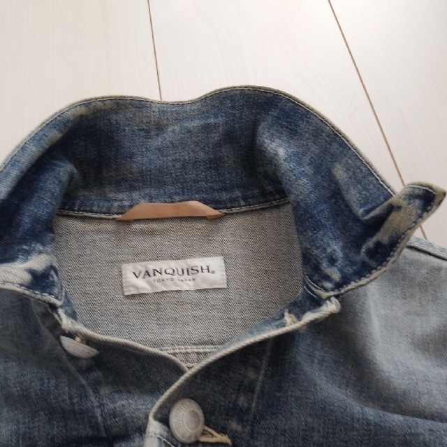 VANQUISH(ヴァンキッシュ)のVANQUISHデニムジャケット メンズのジャケット/アウター(Gジャン/デニムジャケット)の商品写真