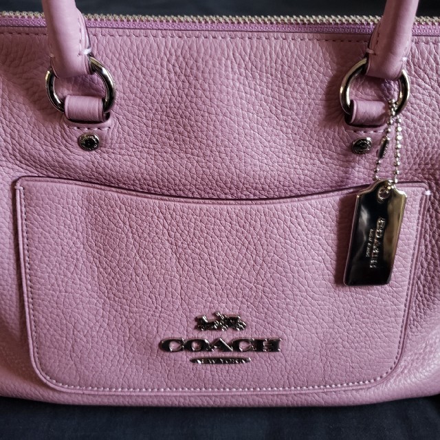 COACH(コーチ)のセール中！人気のCOACH ハンドバッグ ペブルドレザー ミニ エマ サッチェル レディースのバッグ(ハンドバッグ)の商品写真