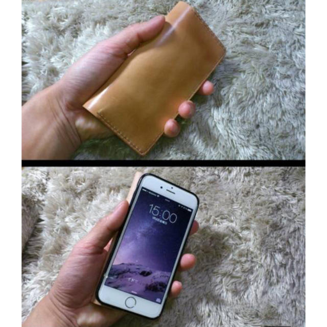 leather smart phon case stand type