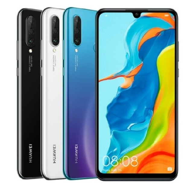 Huawei p30 lite ピーコックブルー