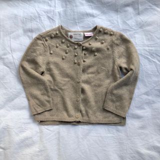 ザラキッズ(ZARA KIDS)のzara baby ポップコーン ニット カーディガン 12-18 86cm(カーディガン/ボレロ)