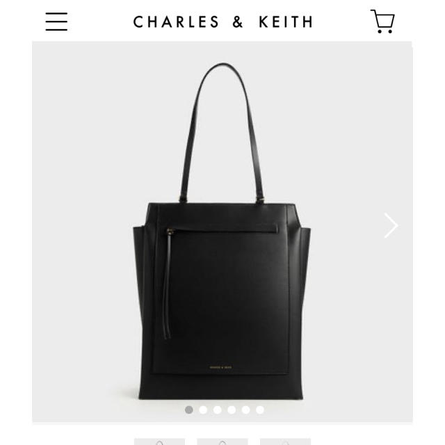 Charles and Keith(チャールズアンドキース)のチャールズアンドキース　A4トート　仕事　通勤 レディースのバッグ(ショルダーバッグ)の商品写真