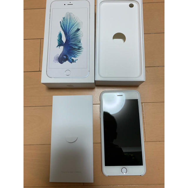 美品 SIMフリー iPhone6s plus 128GB ケースのおまけ付きスマートフォン/携帯電話