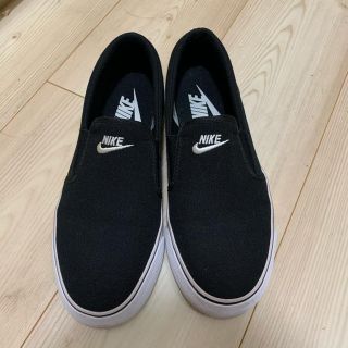 ナイキ(NIKE)のNIKE スリッポン 黒(スリッポン/モカシン)