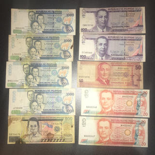 フィリピン　ペソ　旧紙幣(貨幣)