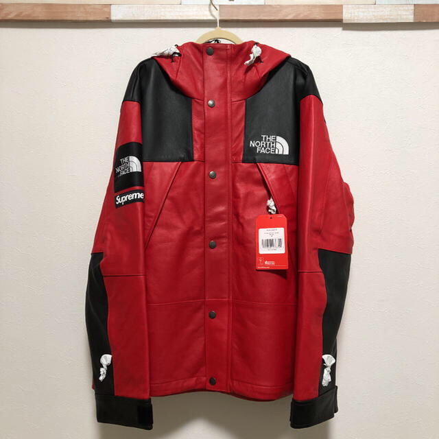 Supreme(シュプリーム)のsupreme the north face leather mountain メンズのジャケット/アウター(マウンテンパーカー)の商品写真