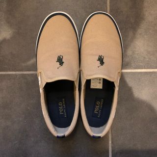 ポロラルフローレン(POLO RALPH LAUREN)のPOLO ラルフローレン　スニーカー　スリッポン　23.5(スニーカー)