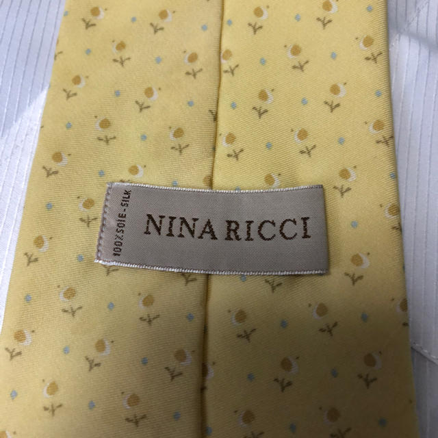 NINA RICCI(ニナリッチ)のランセルとニナ リッチ二本セット　ネクタイ　NINA RICCI【未着用】 メンズのファッション小物(ネクタイ)の商品写真