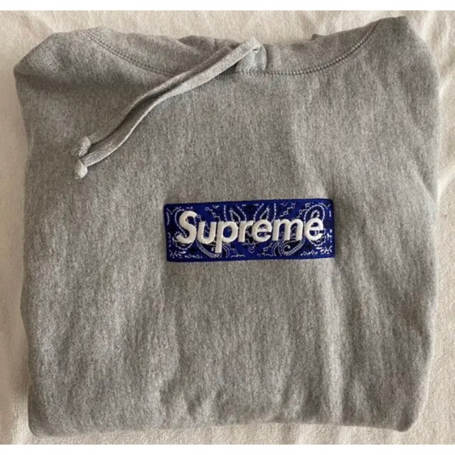 Supreme Bandana Box Logo Hooded ボックスロゴ M