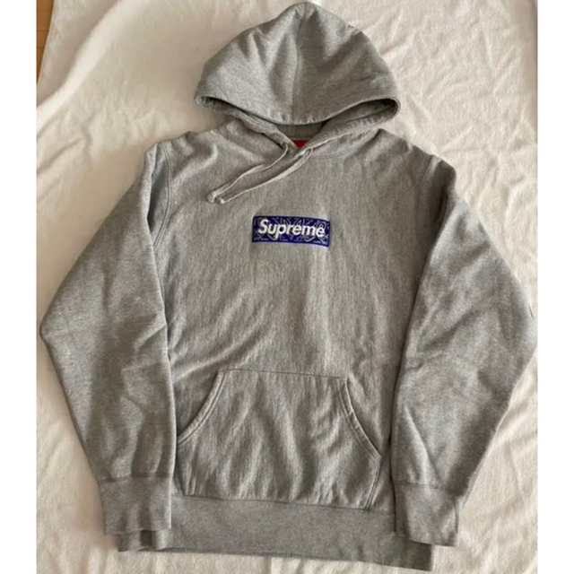 Supreme Bandana Box Logo Hooded ボックスロゴ M